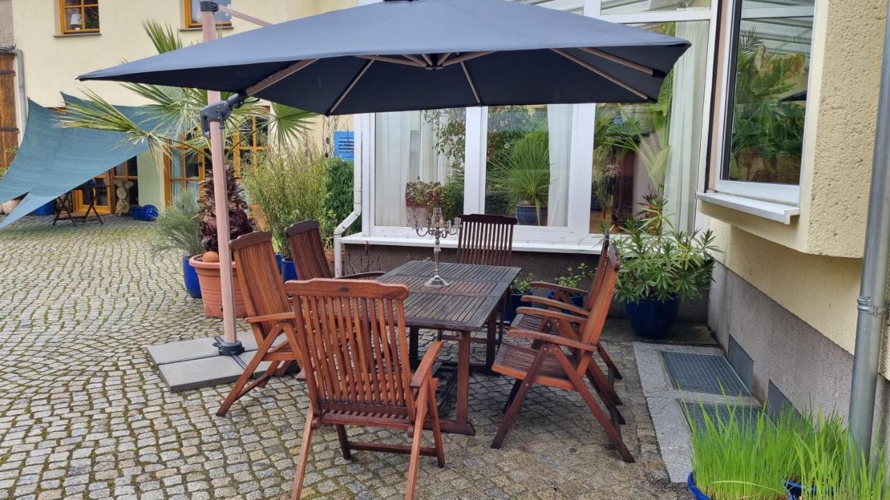 Ferienwohnung Kirsten Markranstädt Buitenkant foto