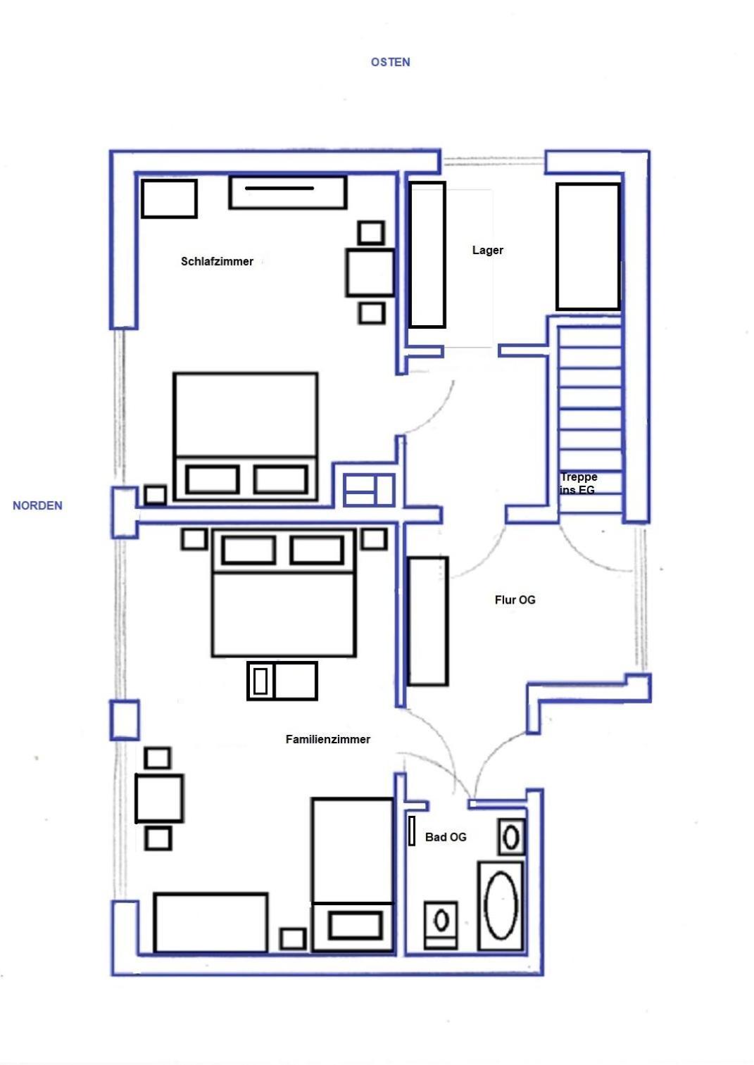 Ferienwohnung Kirsten Markranstädt Buitenkant foto